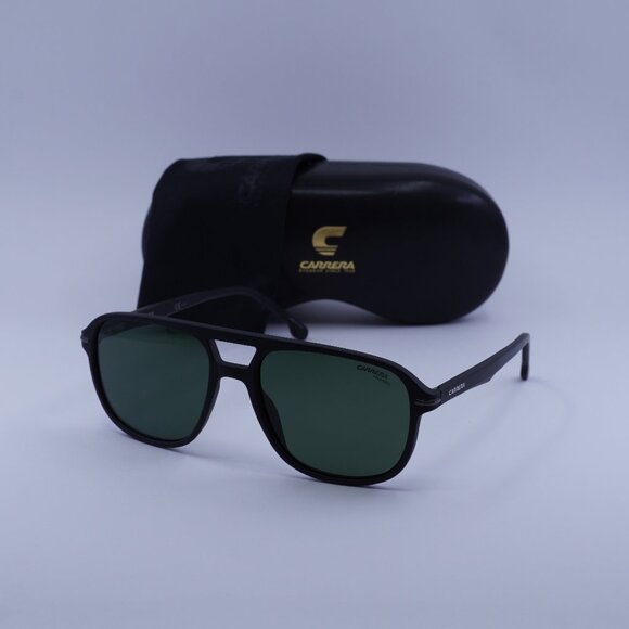CARRERA 279/S 0003 UC Aviator Sunglasses - Black/Green Polarized - Picture 1 of 11